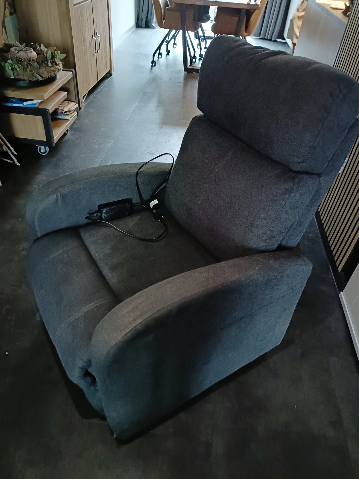 Comfortabele relaxfauteuil met elektrische bediening