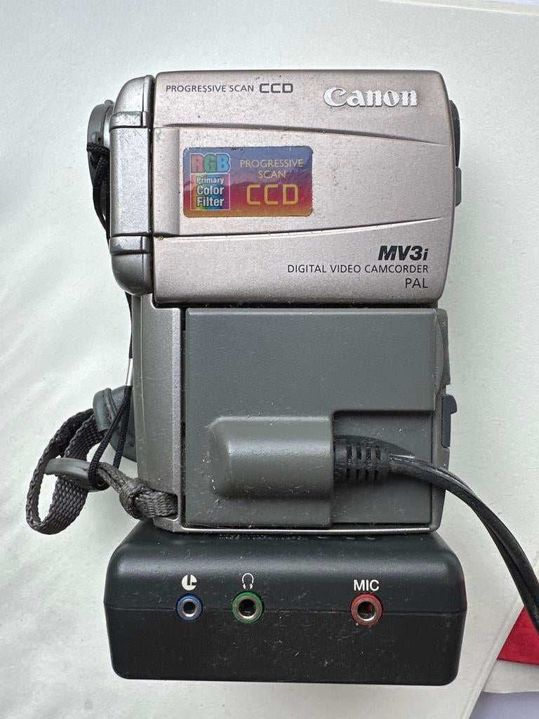 Canon MV3i Digital Video Camcorder PAL, Mini dv, Canon, Ophalen of Verzenden, Zo goed als nieuw