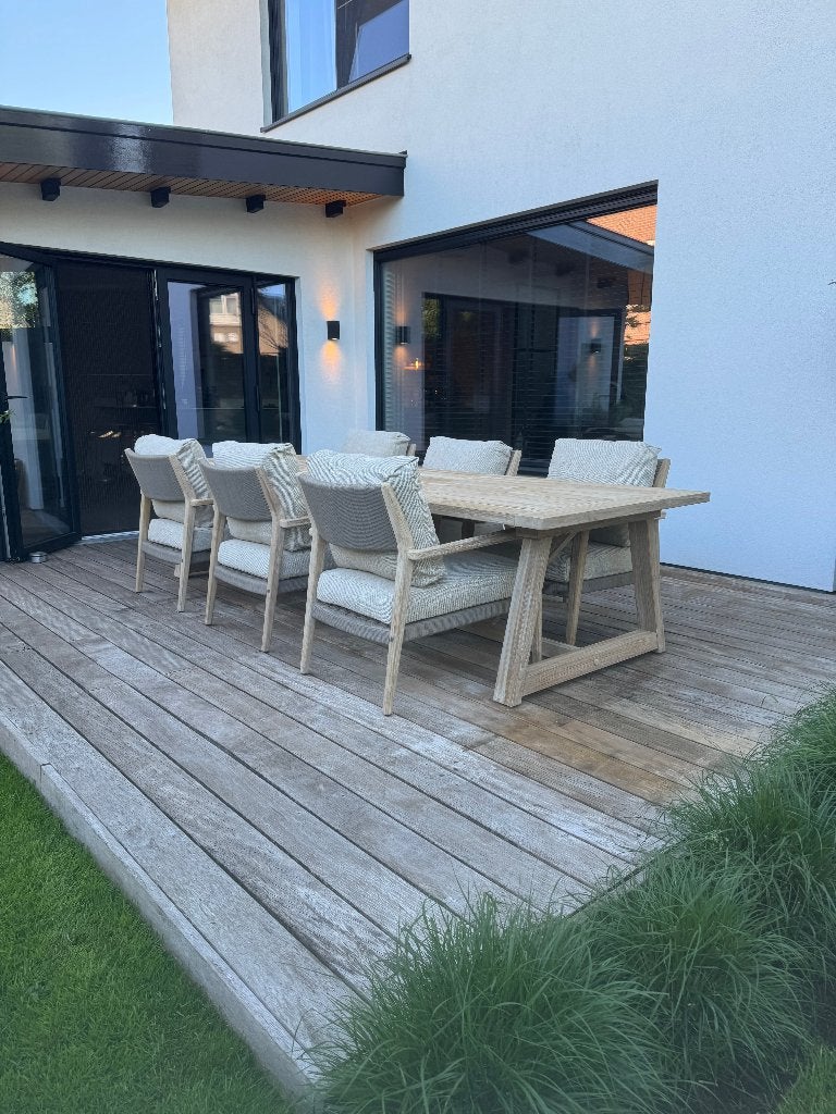 Julia low Dining 4 seasons outdoor 4SO Tuinset Eetset, Ophalen of Verzenden, Nieuw