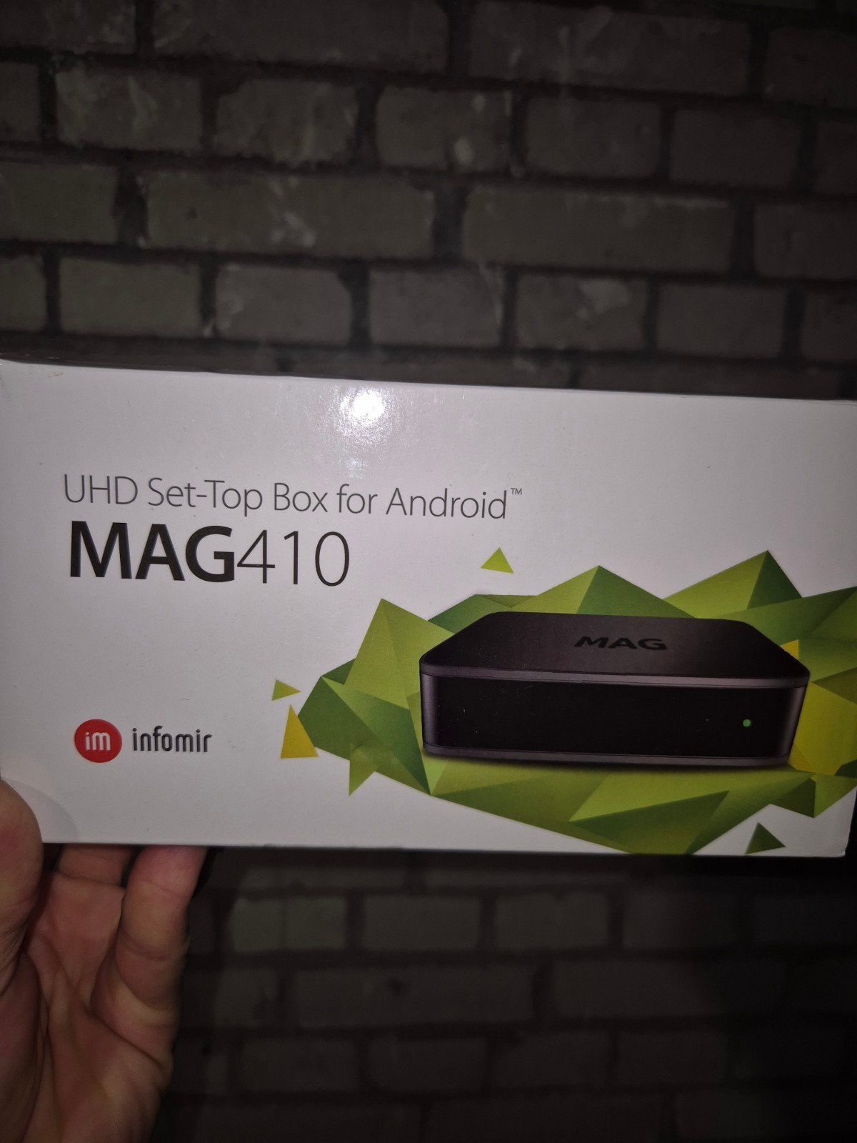 Infomir MAG410 UHD Set-Top Box voor Android, Ophalen of Verzenden, Zo goed als nieuw