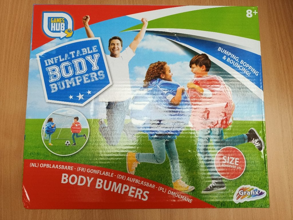 inflatable body bumpers / opblaasbare bumpers - nieuw, Kinderen en Baby's, Speelgoed | Buiten | Opblaasfiguren, Ophalen, Nieuw