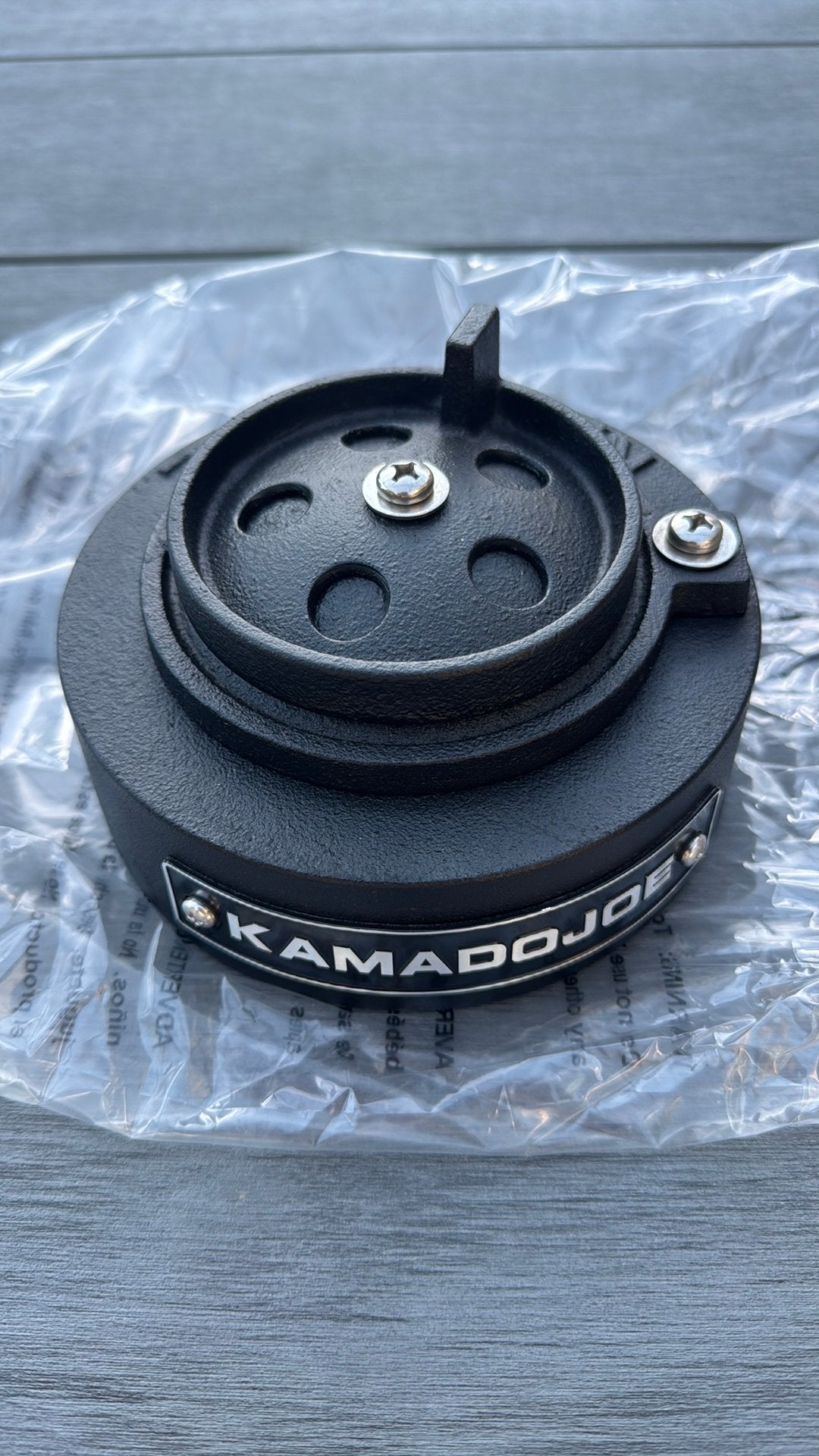 Kamado Joe dual function top vent, Ophalen of Verzenden, Zo goed als nieuw