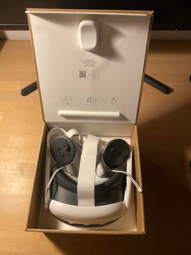 Oculus 3 512 GB - Zo goed als nieuw, Spelcomputers en Games, Virtual Reality, Ophalen of Verzenden, Zo goed als nieuw, VR-bril