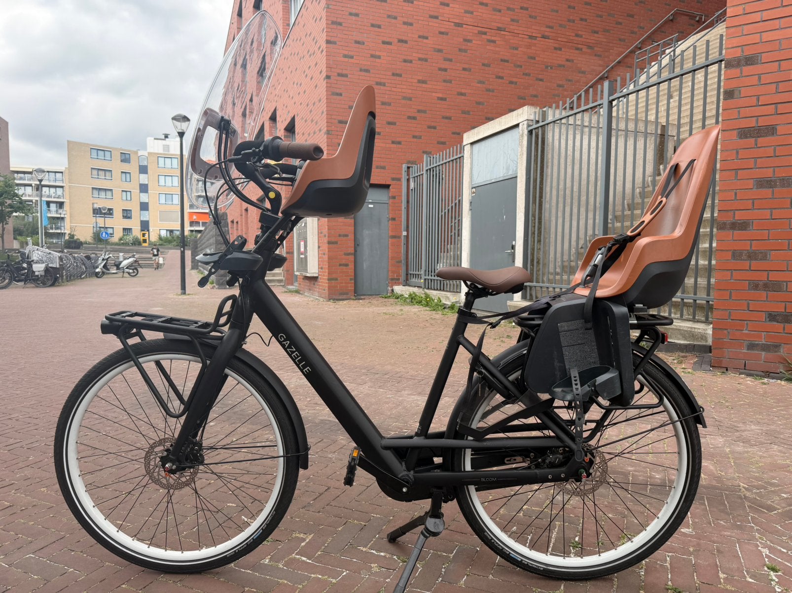 Gazelle Bloom C7 moederfiets 53CM, Fietsen en Brommers, Fietsen | Dames | Moederfietsen, Zo goed als nieuw, Gazelle, 53 tot 56 cm