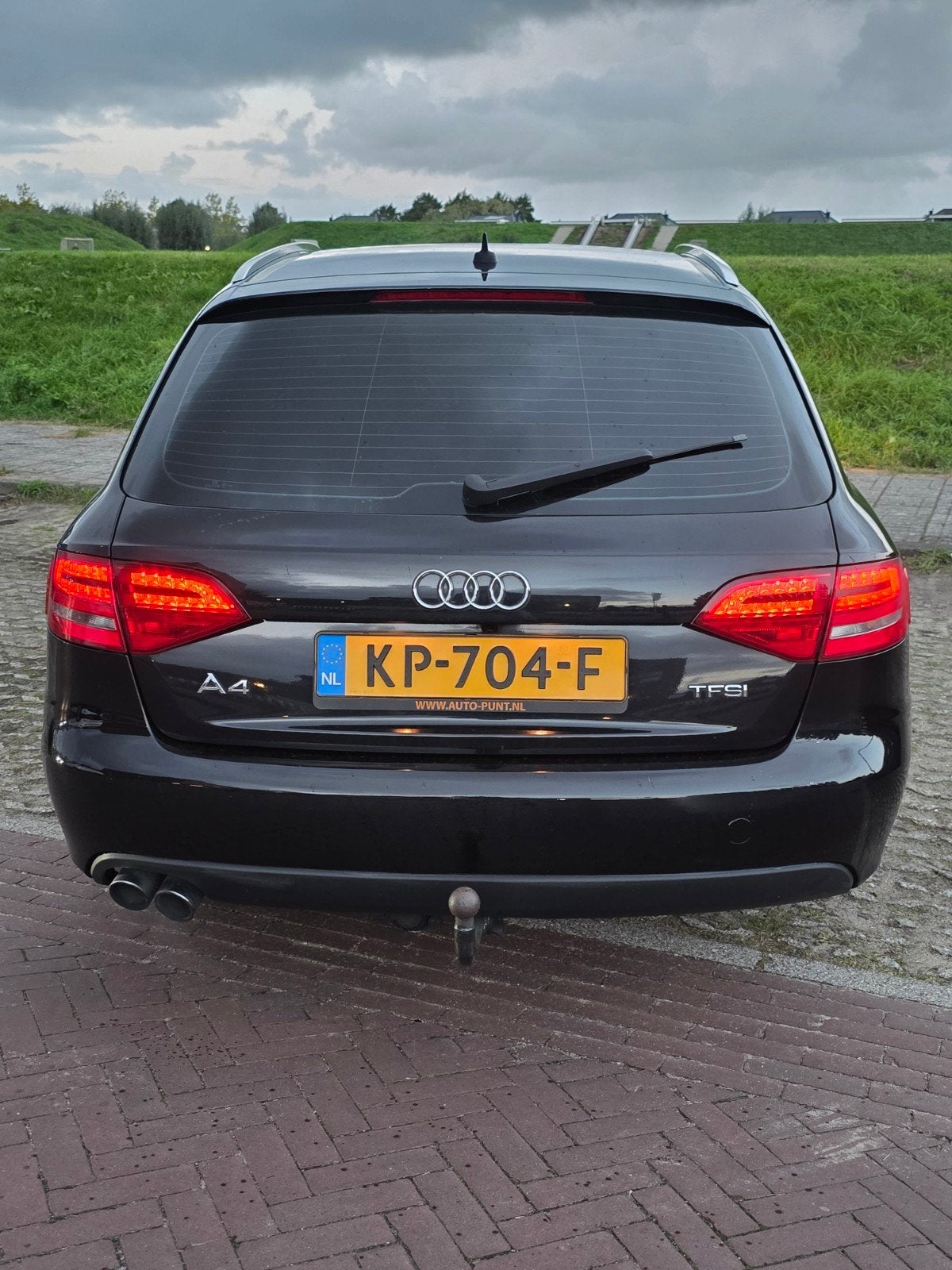 Audi A4 1.8 Tfsi 118KW Avant Multitronic 2009 Zwart, Auto's, 4 cilinders, A4, Zwart, Stationwagon