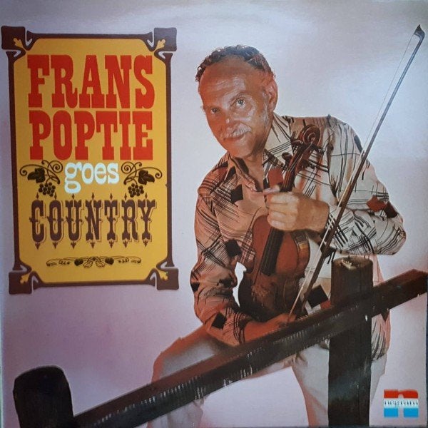 Country L.P. (1976) Frans Poptie - Goes Country, LP, Gebruikt, Ophalen of Verzenden, 12 inch