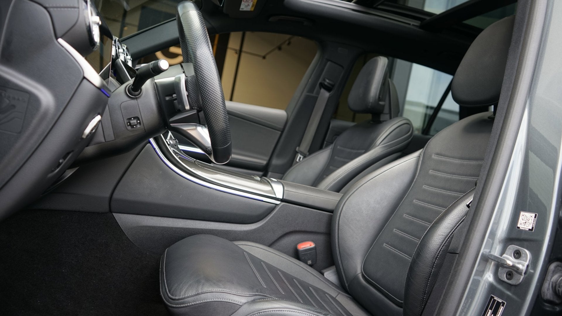 Mercedes-Benz GLC-klasse 400e 4MATIC AMG -360 CAMERA-ACC-AMB, Auto's, Dealer onderhouden, Gebruikt, Vierwielaandrijving, SUV of Terreinwagen