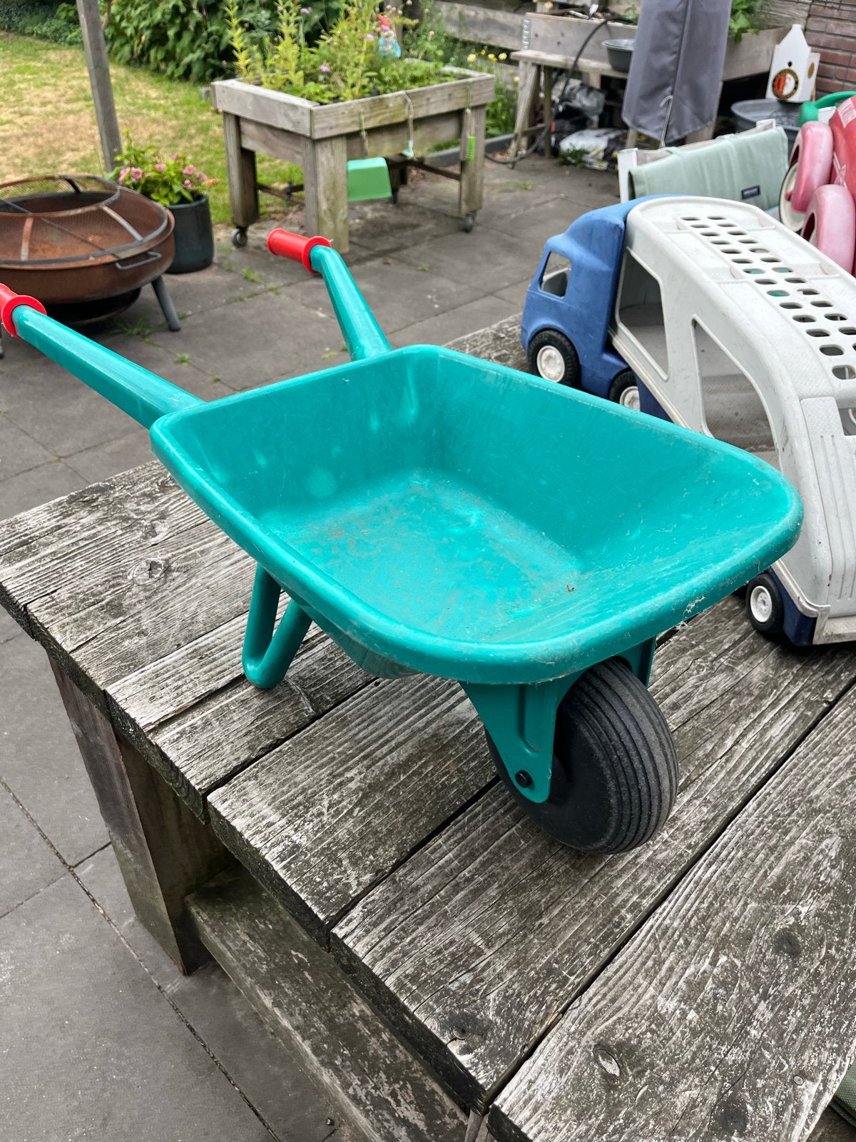 Kinder kruiwagen - Speelgoed voor de kleine tuinier, Ophalen, Gebruikt, Jongen of Meisje