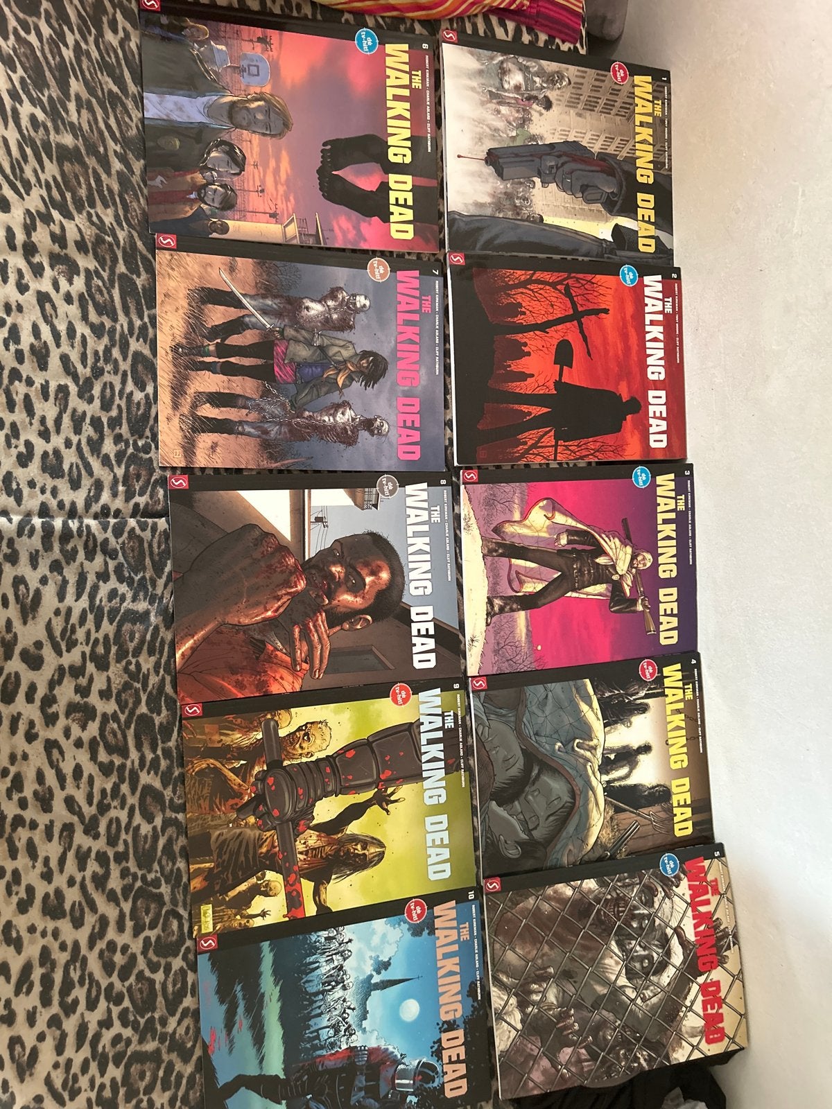 The Walking Dead stripboeken -  tot 1-10, Boeken, Complete serie of reeks, Ophalen, Zo goed als nieuw