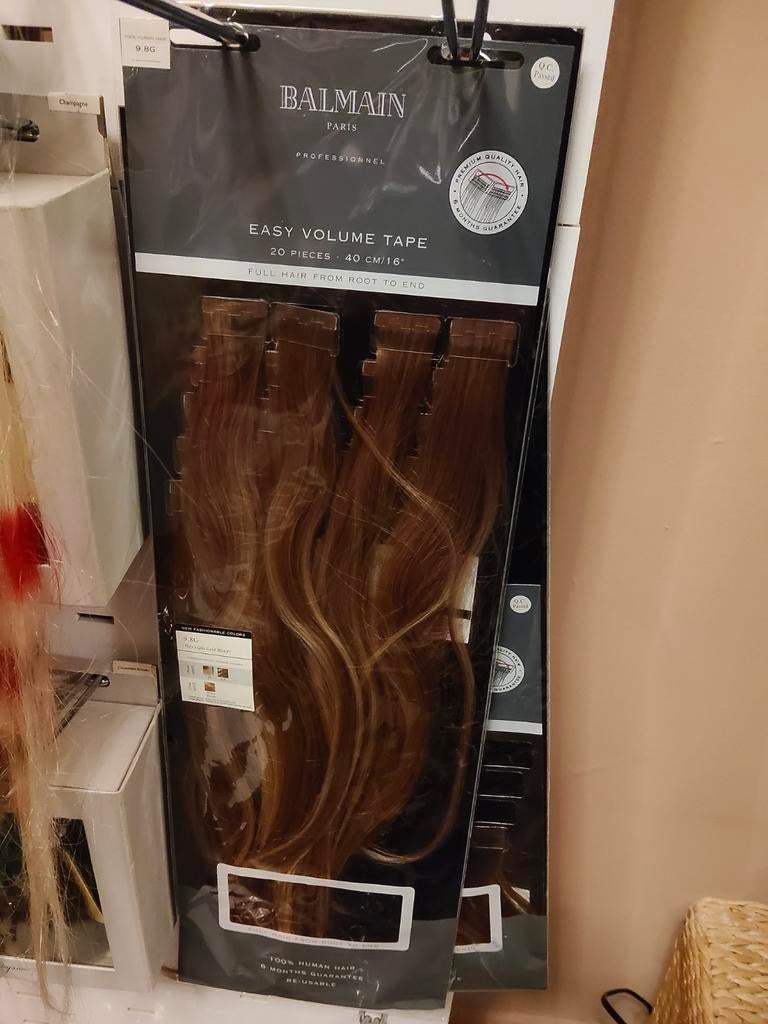 Balmain tape extensions 40 cm human hair, Ophalen of Verzenden