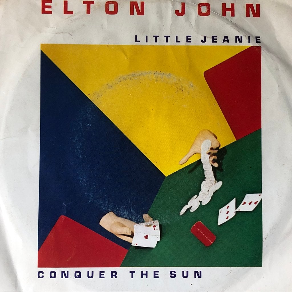 1980	Elton John	Little Jeanie, Fotohoes, 7 inch, Ophalen of Verzenden, Zo goed als nieuw