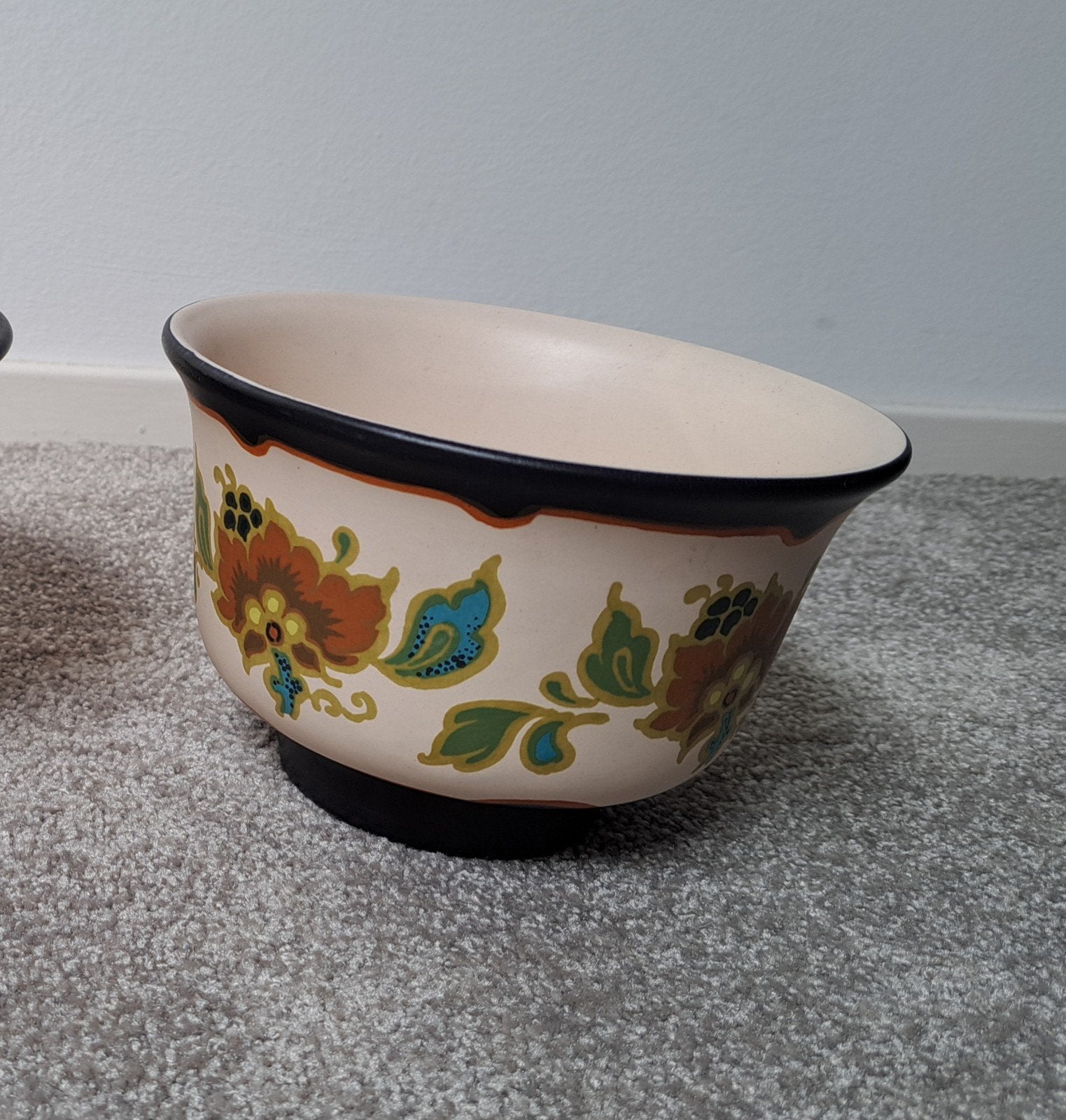 Set van 2 Modica Gouda Plateel bloempotten, Ophalen of Verzenden
