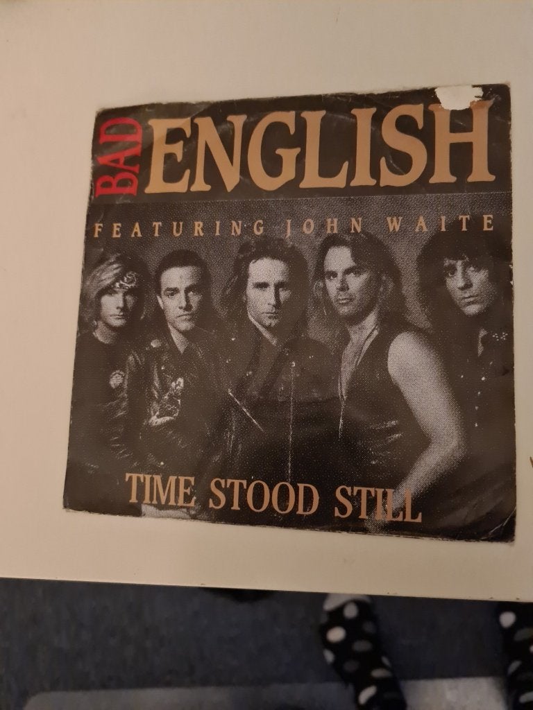 Bad English - Time stood still vinylsingle, Gebruikt, 7 inch, Ophalen of Verzenden, Pop