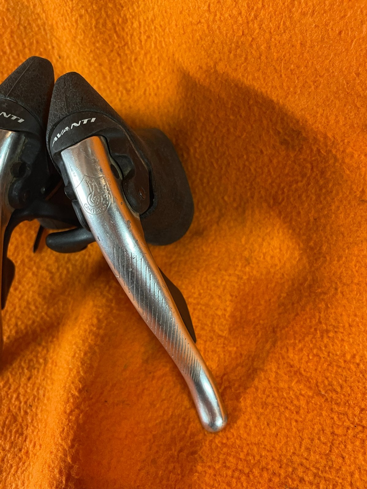 Campagnolo Avanti Shifters racefiets schakeling, Gebruikt, Verzenden, Overige typen, Rubber