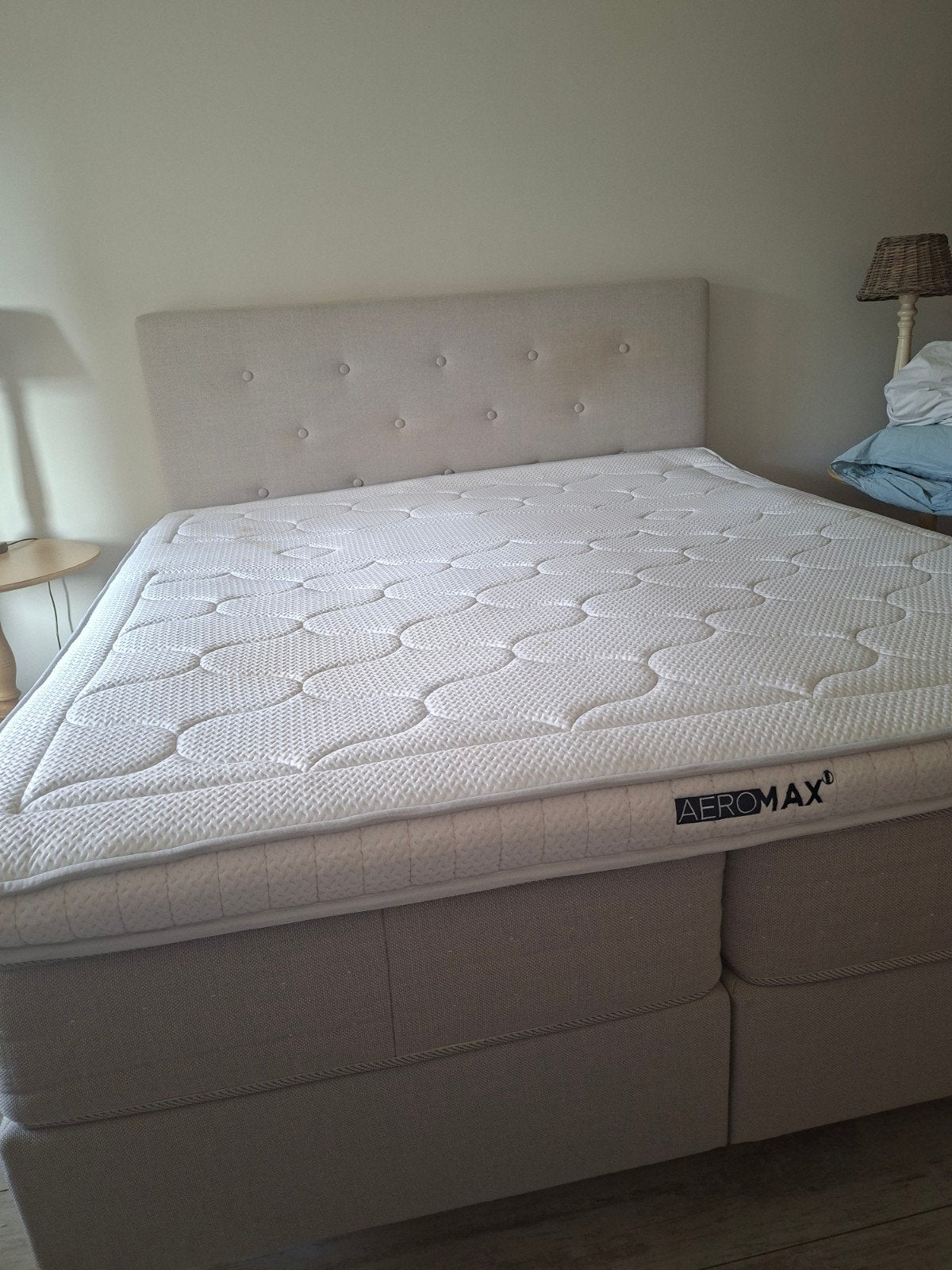 boxspring 180 200, Ophalen, Gebruikt, Tweepersoons, 180 cm