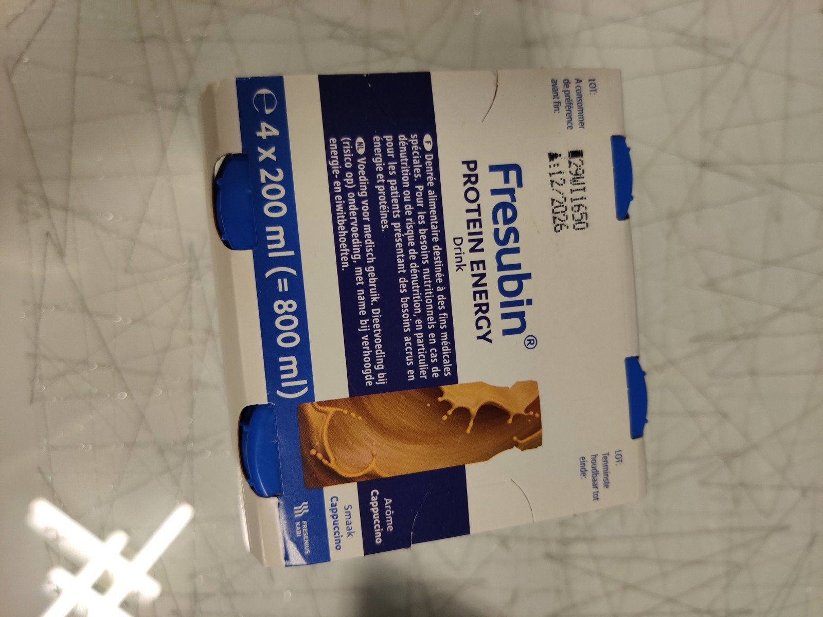 Fresubin Proteine drank Mokka smaak 24 stuks, Ophalen of Verzenden, Nieuw, Poeder of Drank