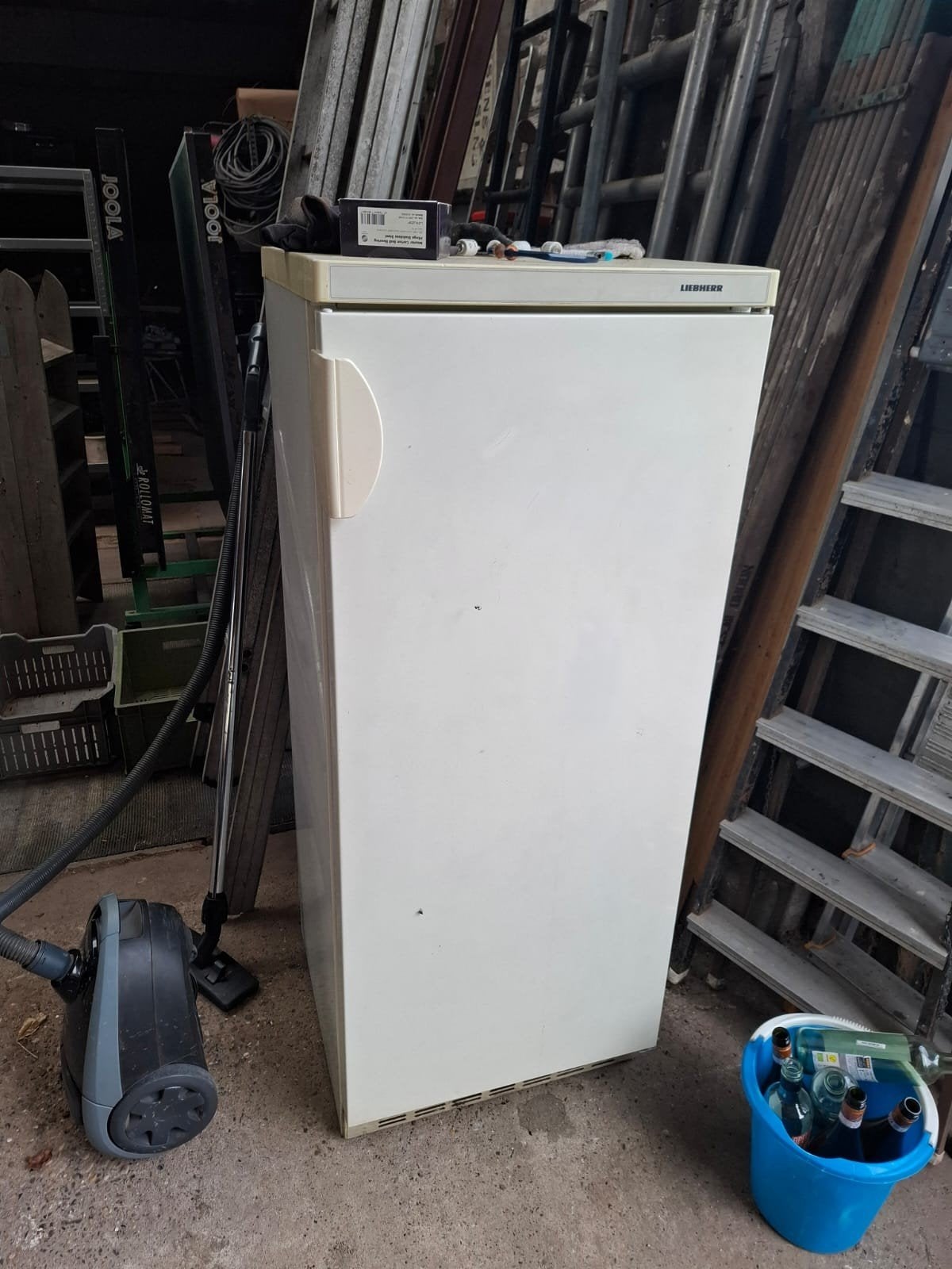 Werkende Liebherr koelkast 145 cm, 200 liter of meer, Ophalen, Gebruikt, Zonder vriesvak