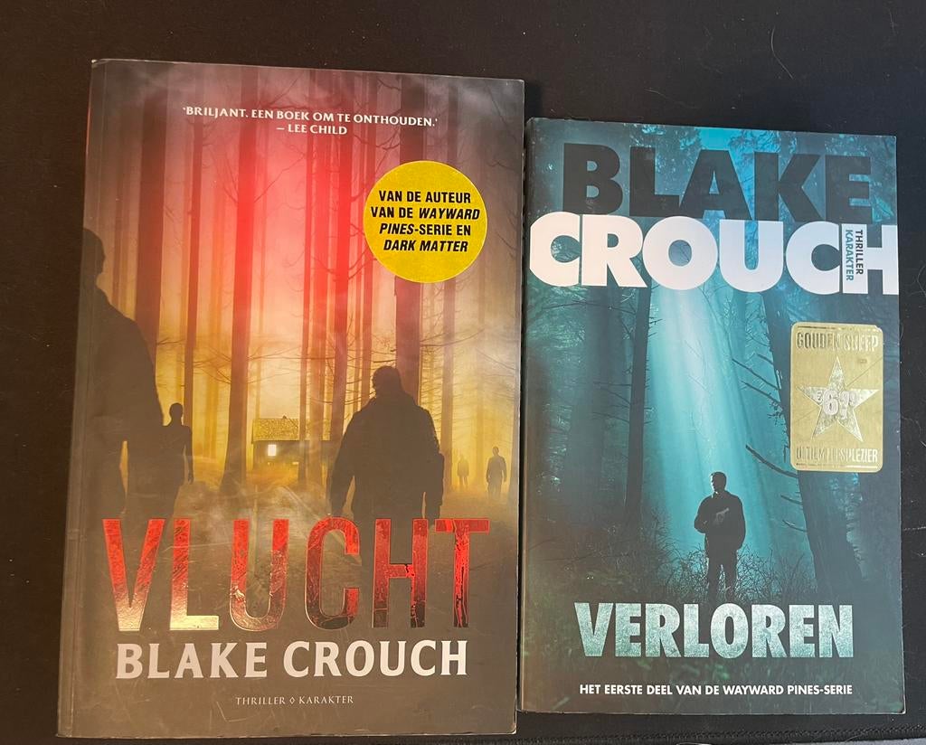 Blake Crouch boeken (2x), Ophalen of Verzenden, Zo goed als nieuw