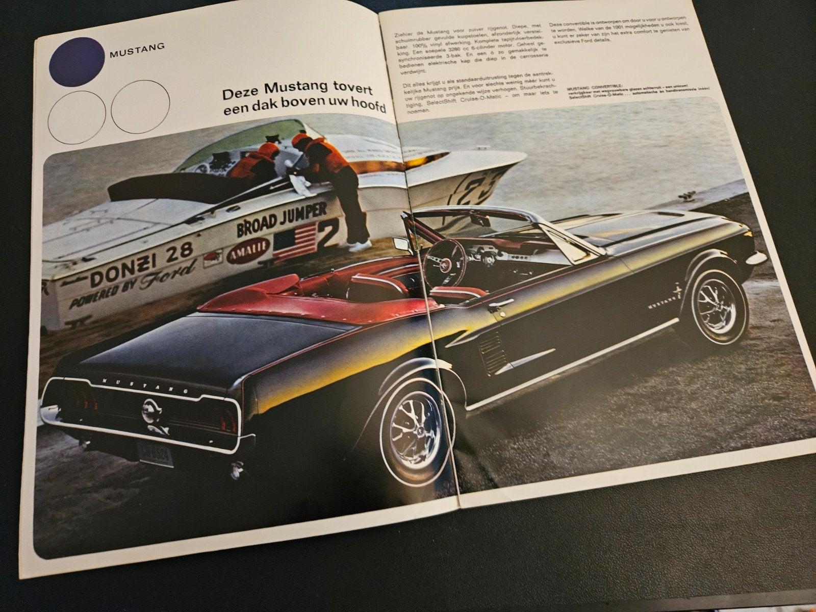 Brochure Ford Mustang, Fairlane, Galaxie 1967, Ophalen of Verzenden, Zo goed als nieuw, Ford