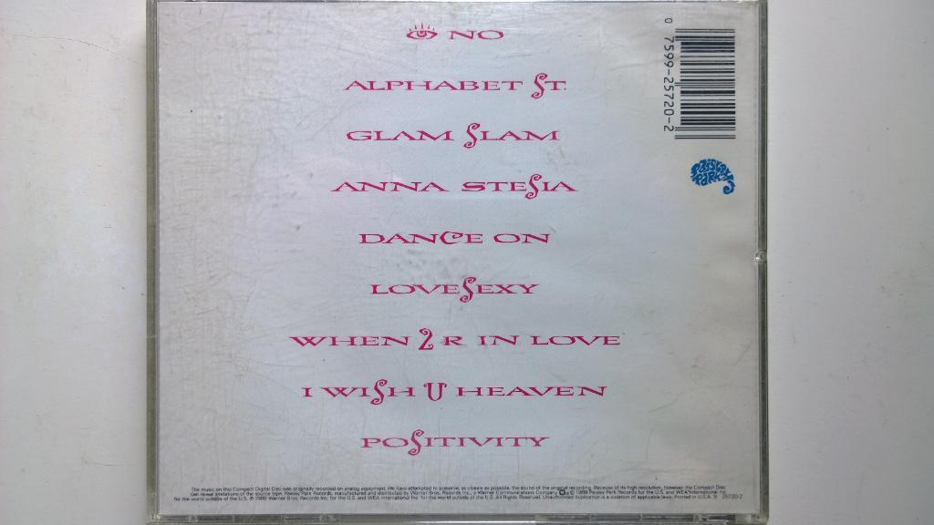 Prince - Lovesexy, Cd's en Dvd's, Ophalen of Verzenden, Zo goed als nieuw