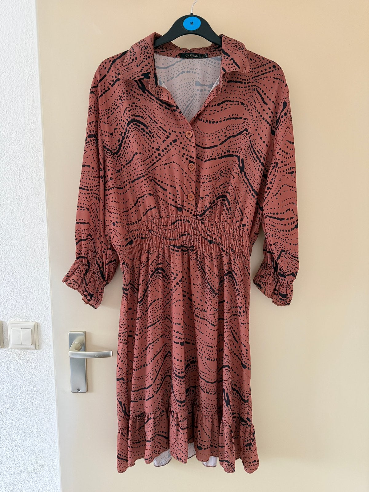 Tuniek/ jurkje Chastar maat L/XL, Ophalen of Verzenden, Zo goed als nieuw, Maat 42/44 (L), Bruin