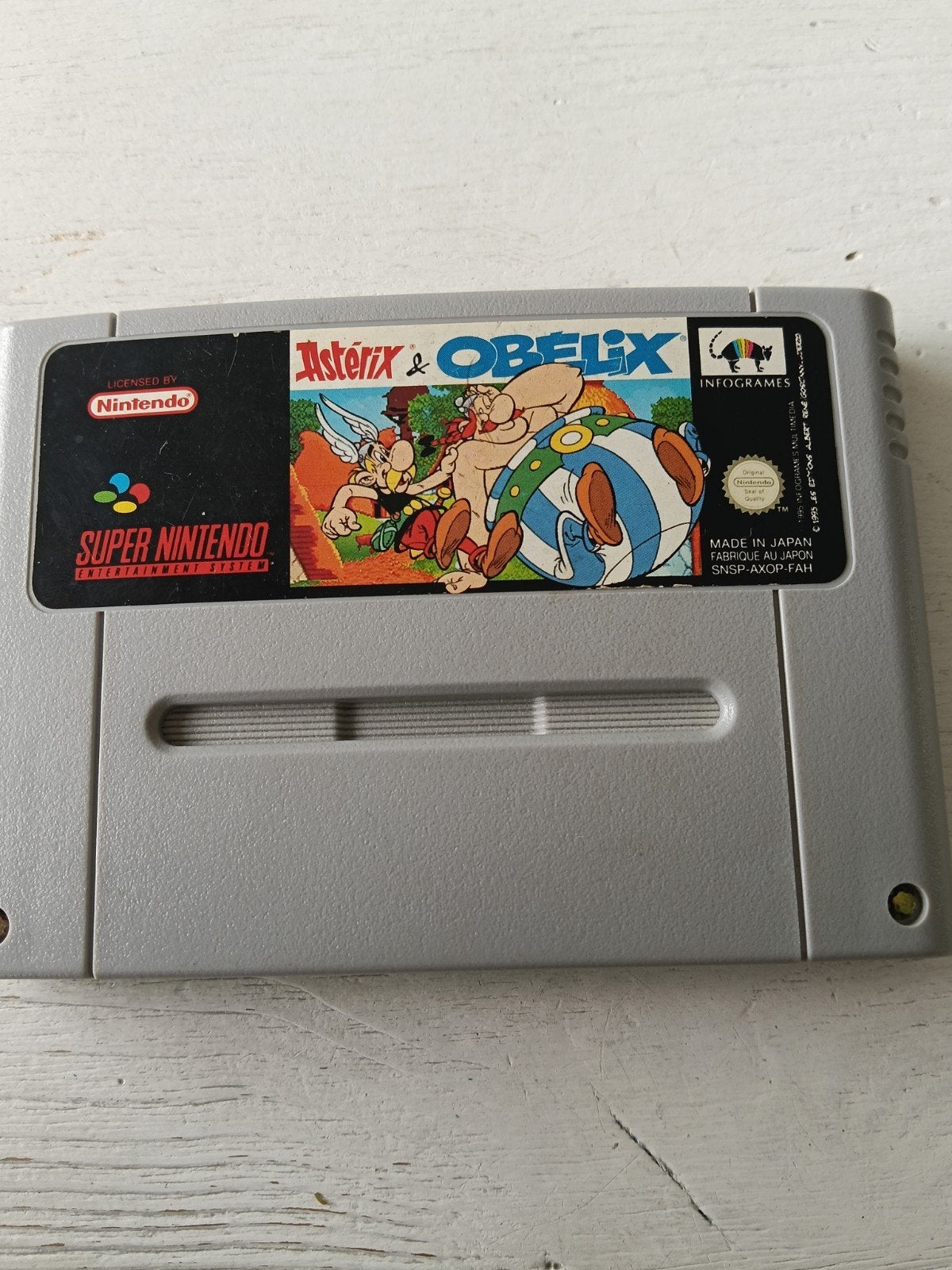 Asterix & Obelix - Super Nintendo (SNES) - Klassiek Avontuur, Spelcomputers en Games, Avontuur en Actie, Gebruikt, 1 speler, Ophalen of Verzenden