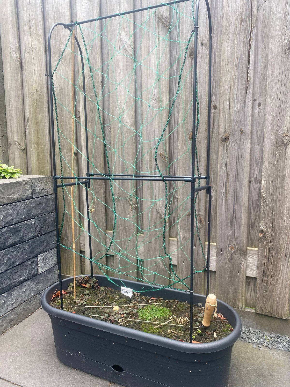 Elho Green Basics Veggie Wall 80 - Kweekbak, Tuin en Terras, Ophalen, Kunststof, Balkon, Zo goed als nieuw