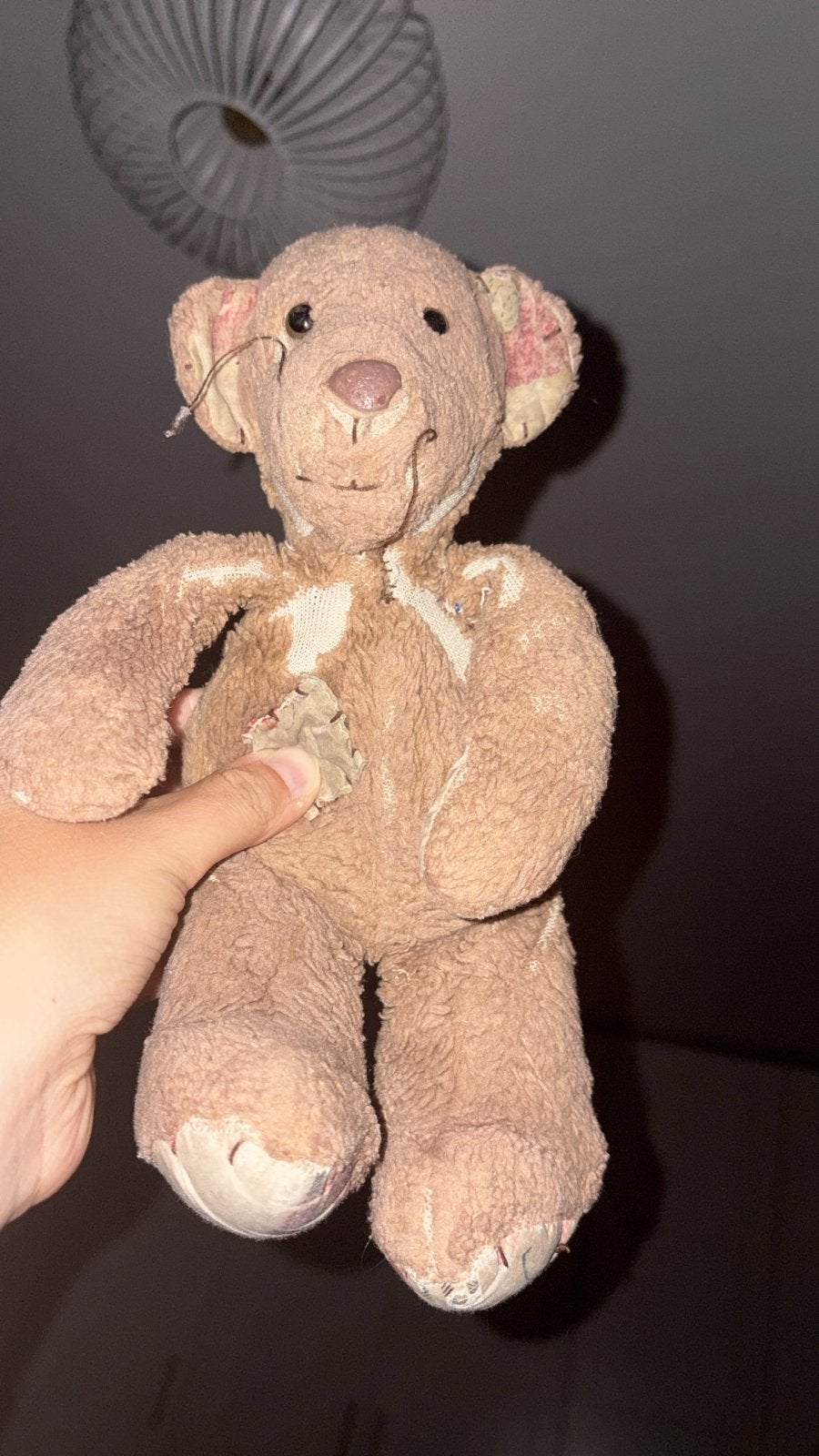Happy Horse beer uit 1996 - Vintage knuffel, Ophalen, Gebruikt, Stoffen beer, Overige merken
