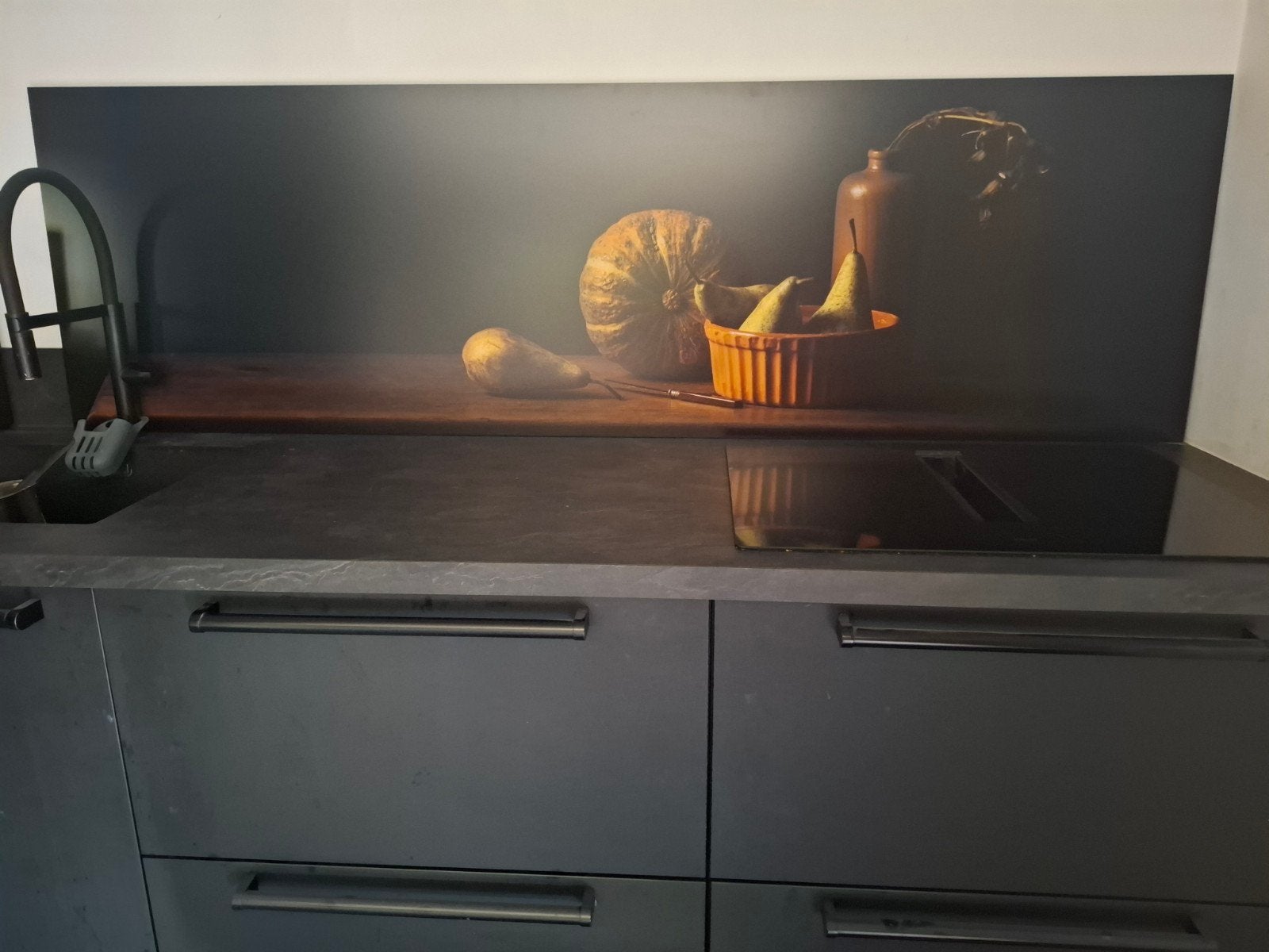 dibond achterwand 60x200, Ophalen of Verzenden, Zo goed als nieuw, 50 tot 75 cm