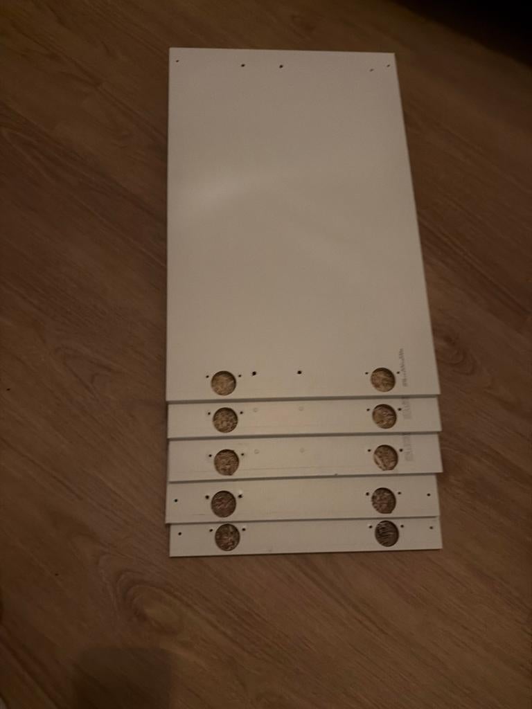 Besta deur frontjes 38x60 wit vasterviken 5 st, Ophalen, 25 tot 50 cm, 50 tot 100 cm, Minder dan 100 cm