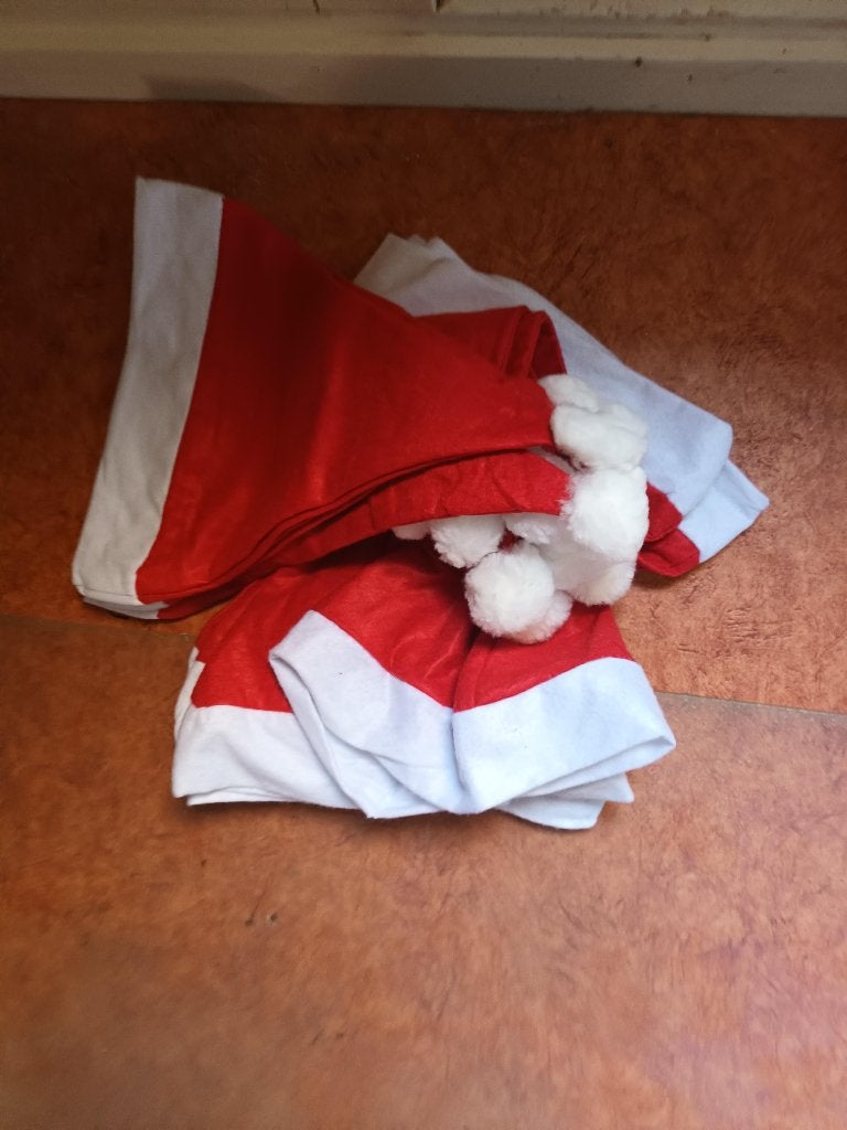 Kerstmutsen, Ophalen, Gebruikt