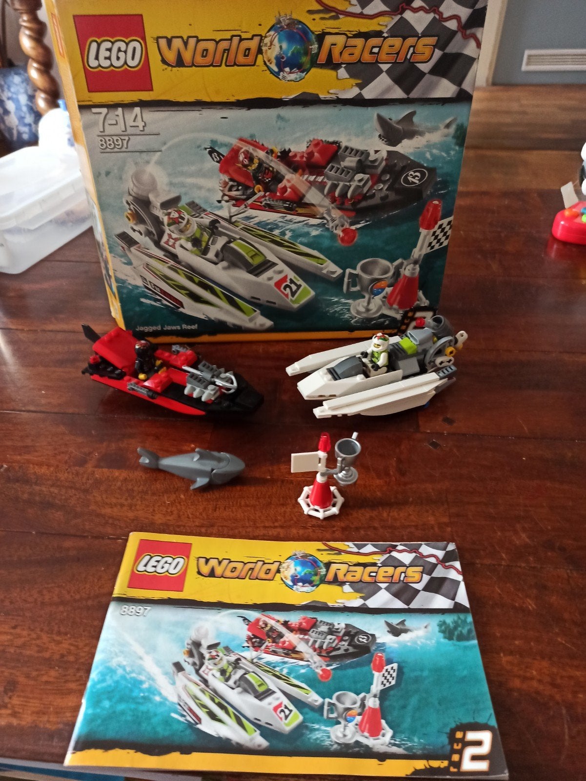 lego World racers, Ophalen