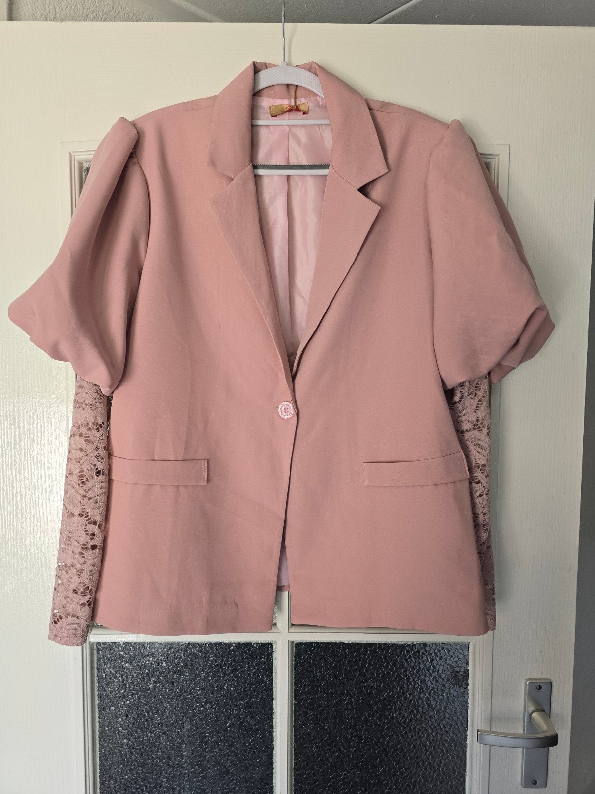 Nieuw blazer oudroze 40 42 44 SALE, Kleding | Dames, Ophalen of Verzenden, Nieuw, Maat 42/44 (L), Roze