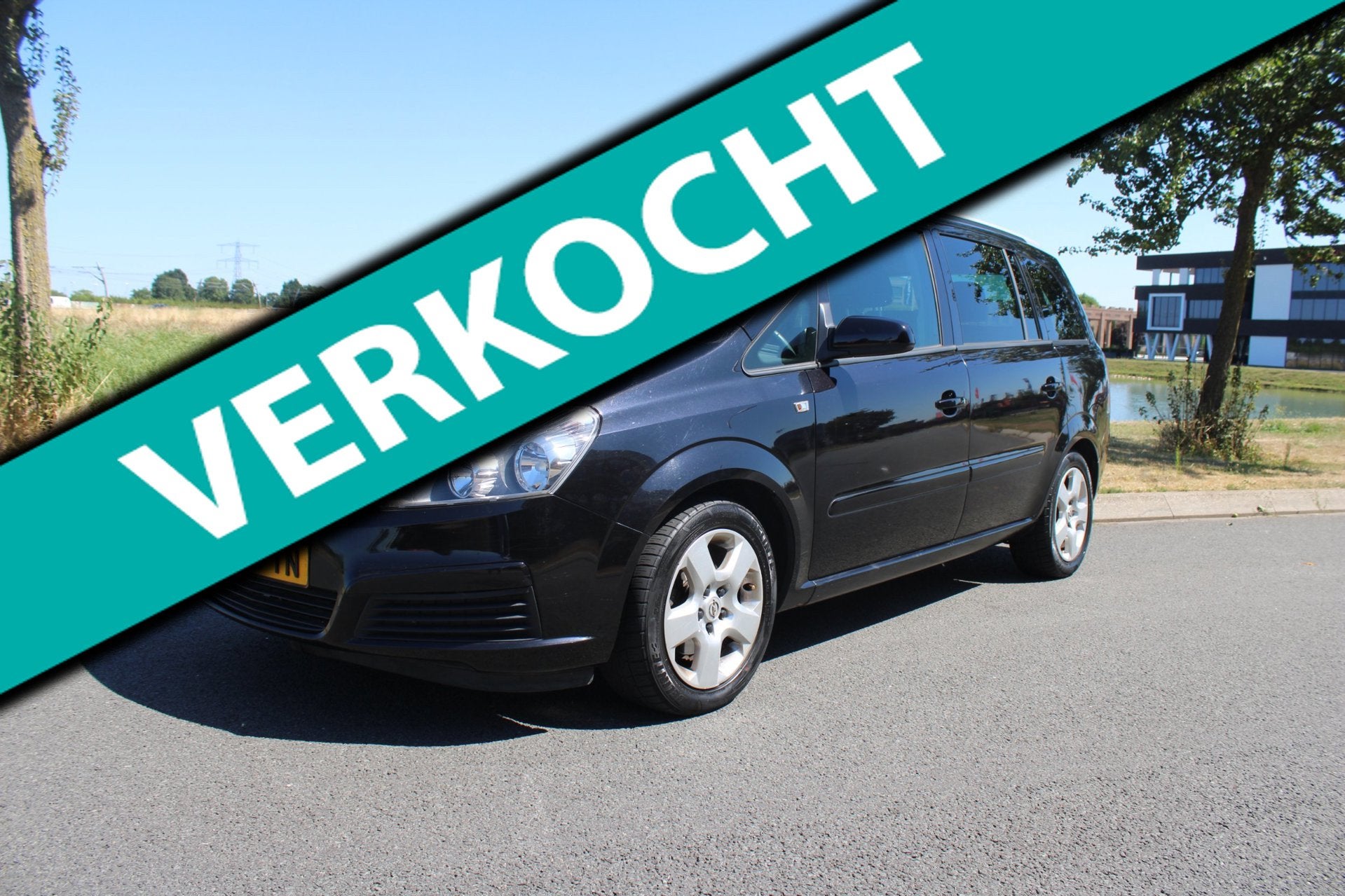 Opel Zafira 1.8 Enjoy APK 08-01-2027, Stof, Gebruikt, 4 cilinders, Zwart