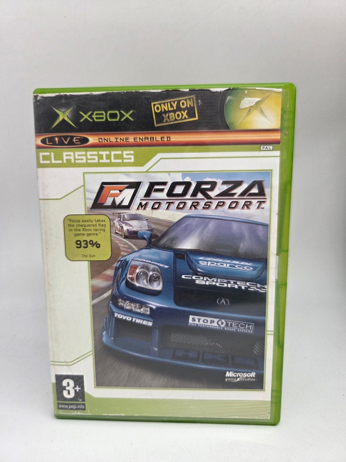 Forza Motorsport - Xbox Classics (Originele Xbox), Online, Gebruikt, 1 speler, Racen en Vliegen
