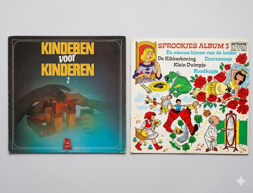2 LP's: Kinderen voor Kinderen 2 & Sprookjes Album 3, Cd's en Dvd's, Vinyl | Kinderen en Jeugd, Gebruikt, Ophalen of Verzenden