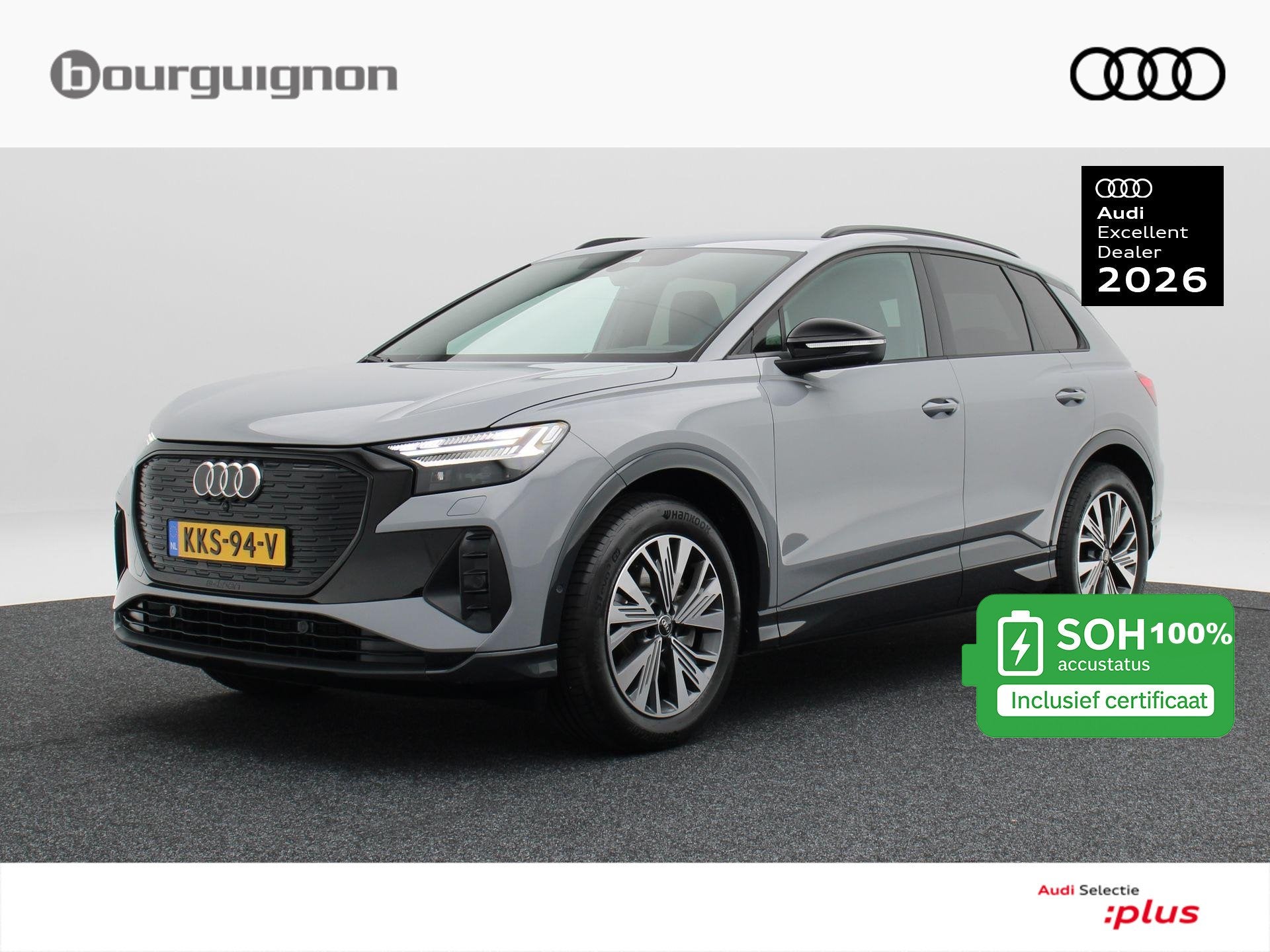 Audi Q4 e-tron 45 Edition 82 kWh | S-Line Interieur | Camera, Auto's, Automaat, Dealer onderhouden, Gebruikt, 82 kWh
