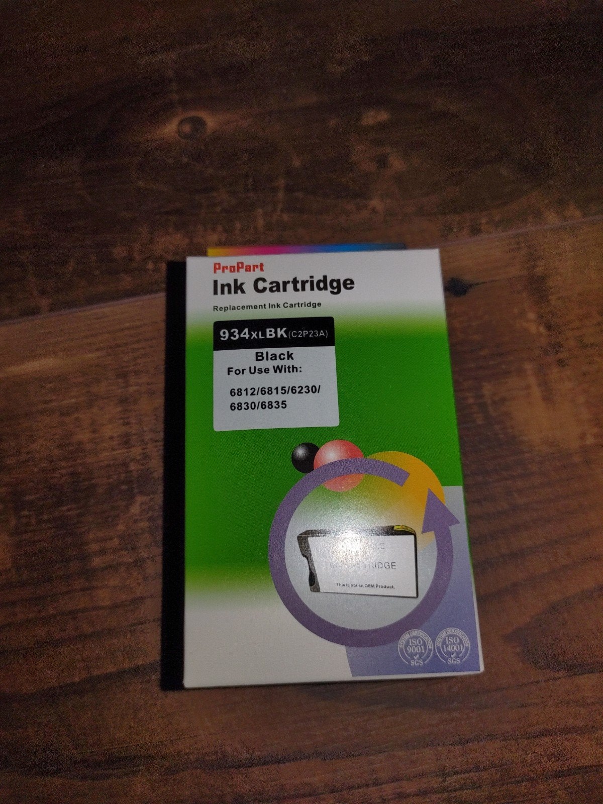ProPart 934XLBK (C2P23A) Zwarte Inktcartridge, Ophalen of Verzenden, Nieuw, Cartridge, ProPart