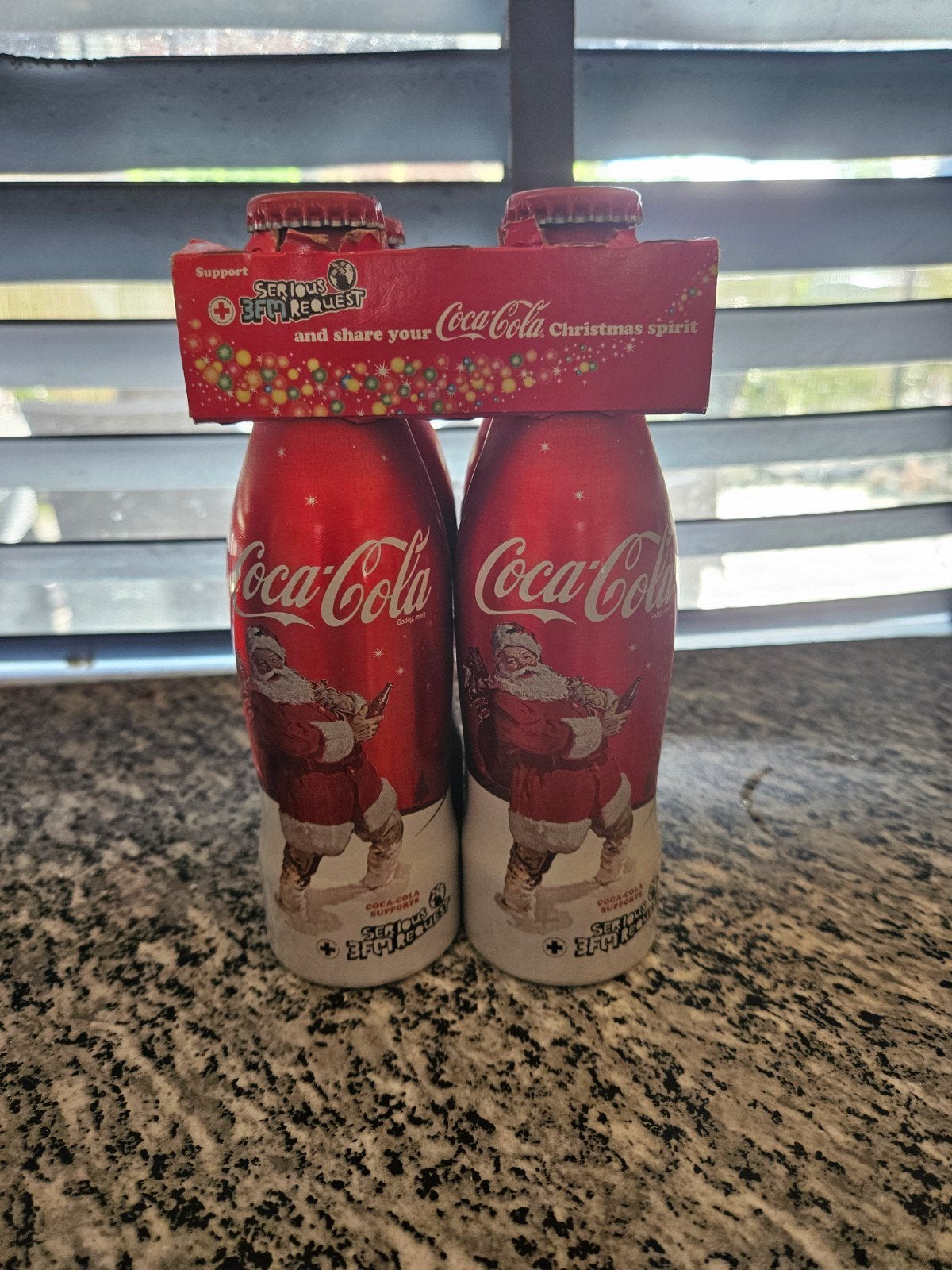 Coca-Cola Kersteditie Flesjes (4x 0.25L), Ophalen, Nieuw, Verpakking