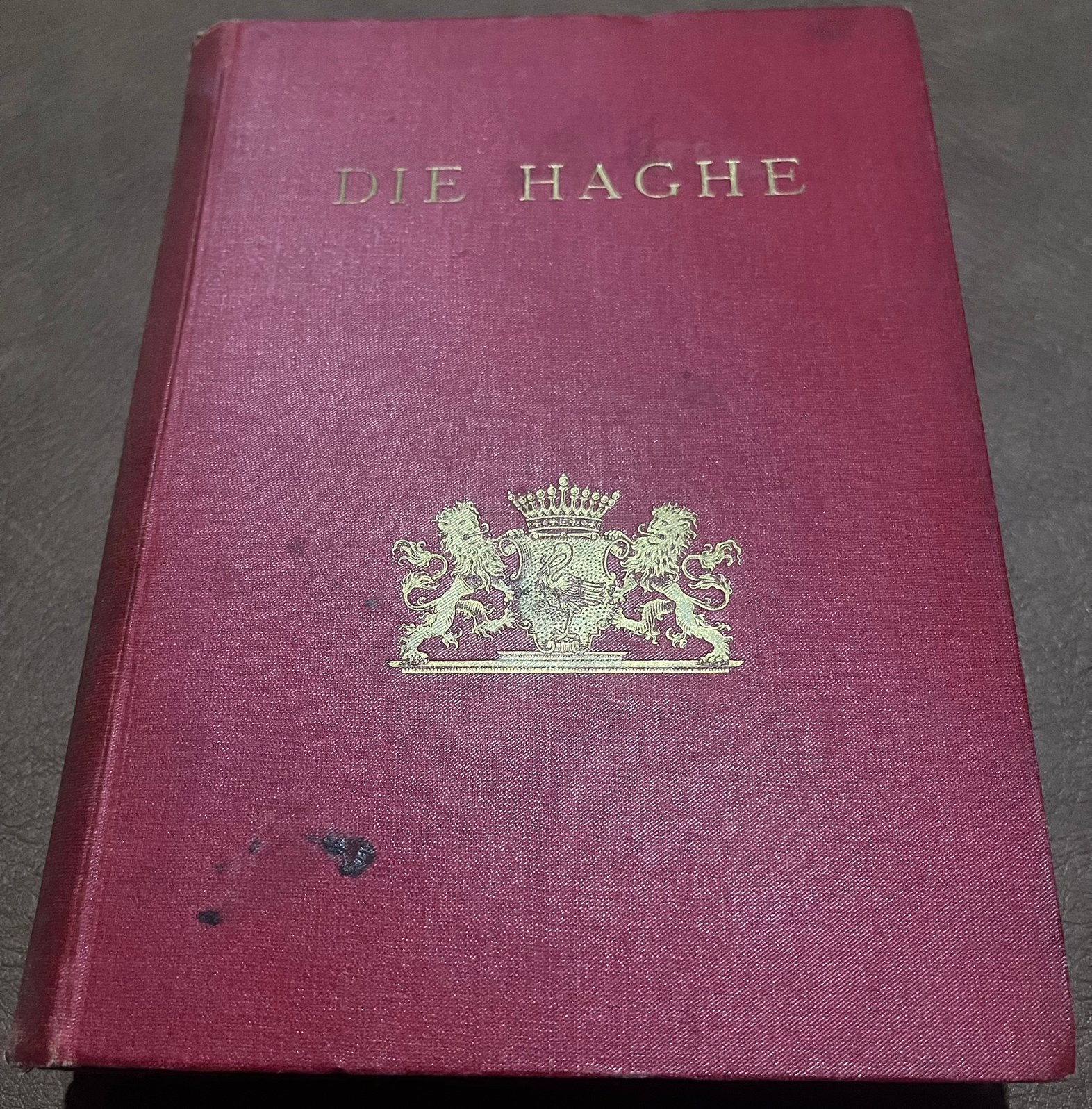 Boek - Die Haghe Registers 1889/1911 - uitgave 1912, Ophalen of Verzenden, Gelezen