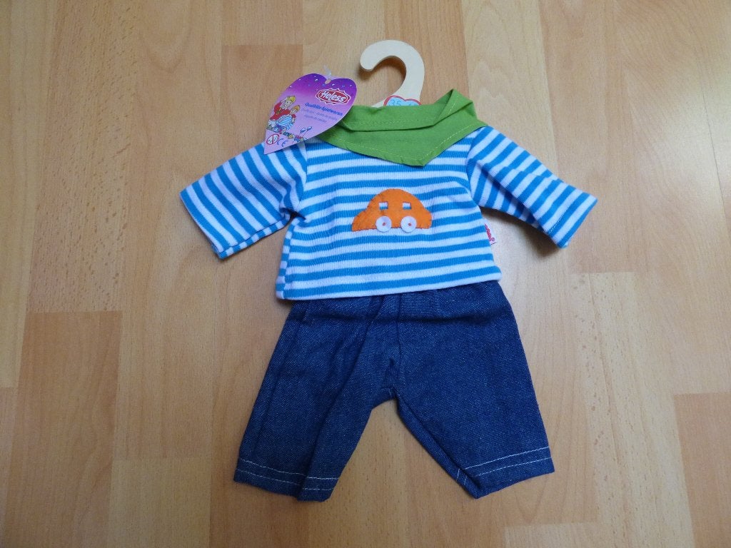3 Delige set van Heless 35-45 cm (past Baby Born ook) NIEUW!, Ophalen of Verzenden, Nieuw, Babypop