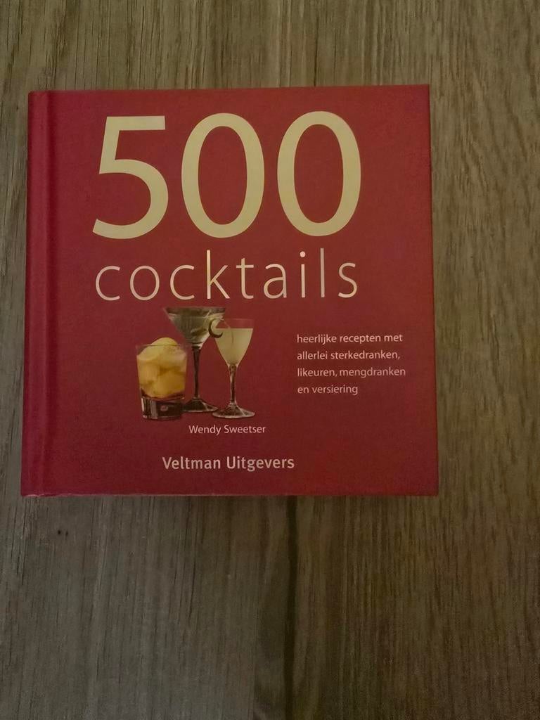 Cocktails boek, Ophalen of Verzenden