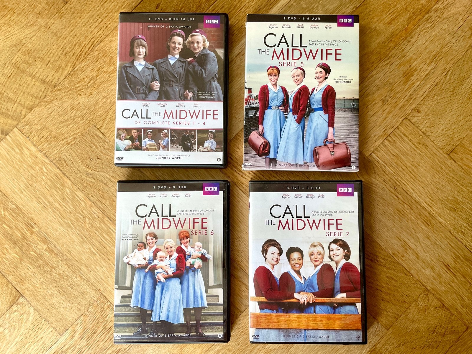 BBC: Call The Midwife - Seizoen 1 t/m 7 op DVD (met NL), Cd's en Dvd's, Dvd's | Tv en Series, Engels, Nederlands, Drama, Ophalen of Verzenden