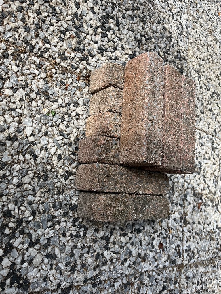 Beton klinkers, Doe-het-zelf en Verbouw, Ophalen, Gebruikt, Beton