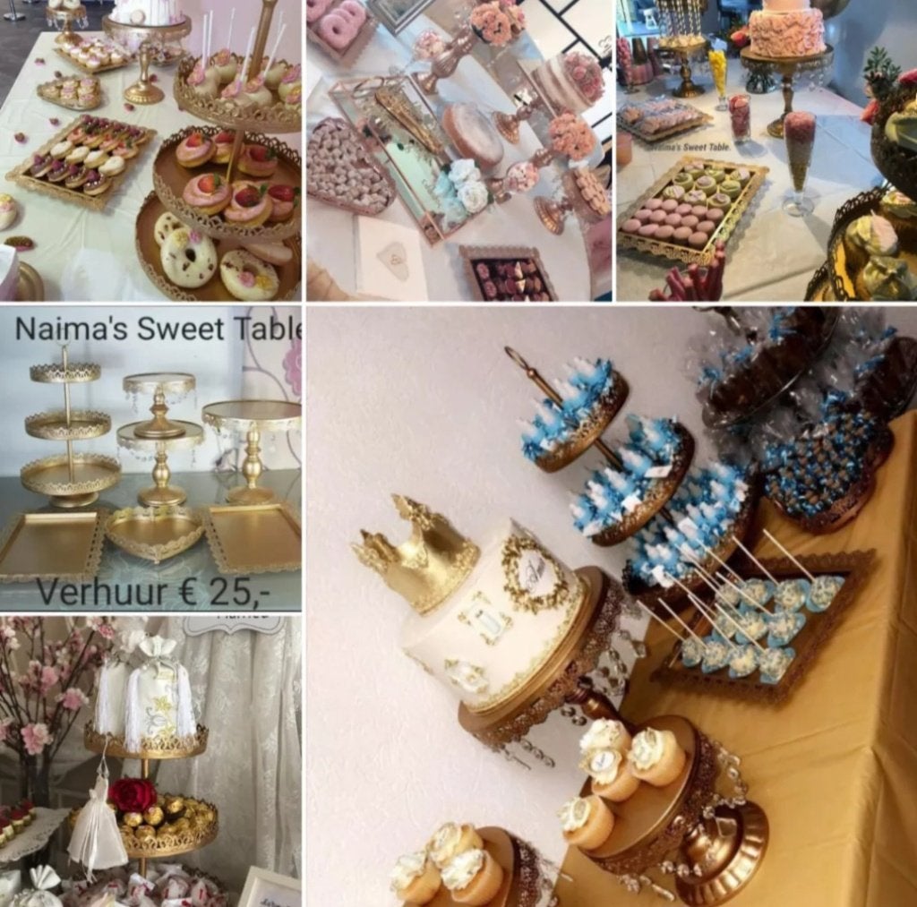 Sweet Table & Donutswall te huur voor € 25,-, Hobby en Vrije tijd, Feestartikelen | Verhuur, Ophalen of Verzenden, Nieuw, Overige