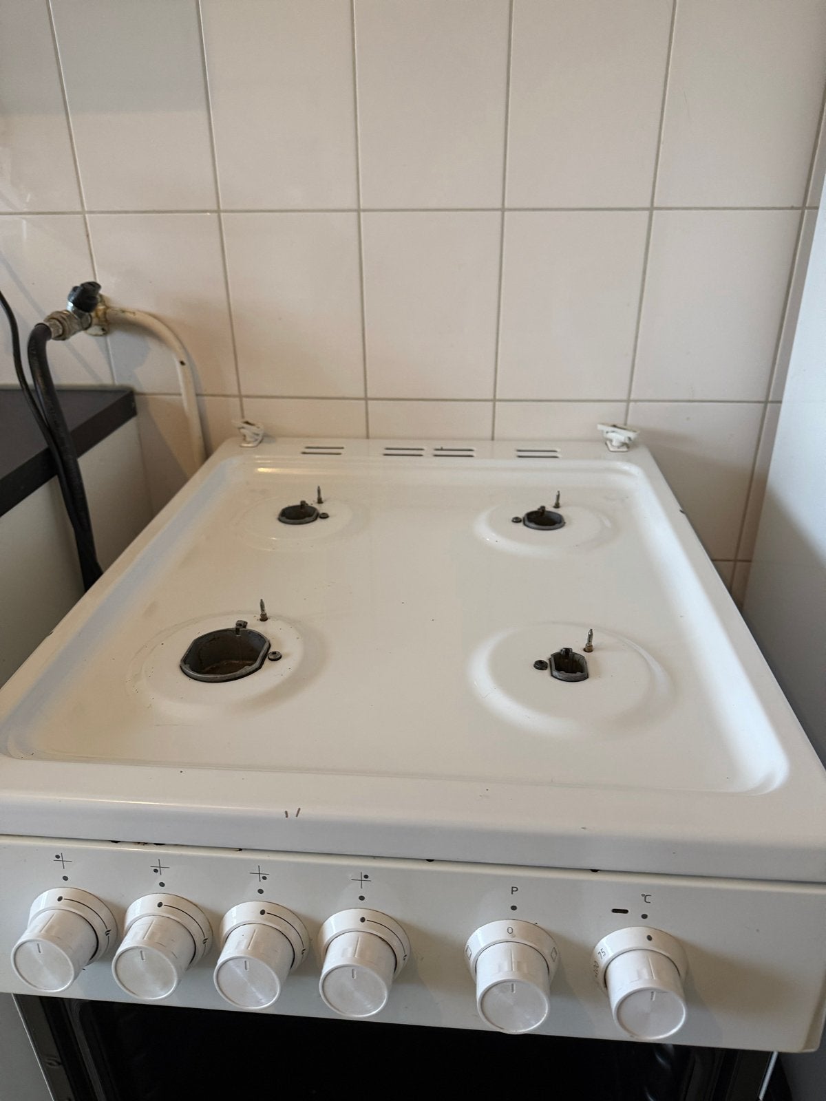 Beko gasfornuis met elektrische oven - 3 jaar oud, Zo goed als nieuw, Gas, Vrijstaand, 85 tot 90 cm