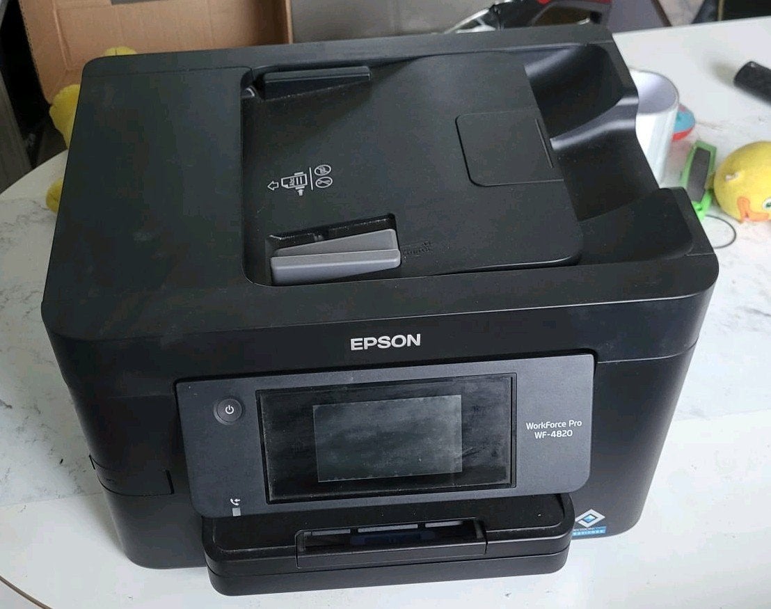 Epson WorkForce Pro WF-4820DWF All-in-One Printer, Computers en Software, Gebruikt, All-in-one, Draadloos, Ophalen of Verzenden