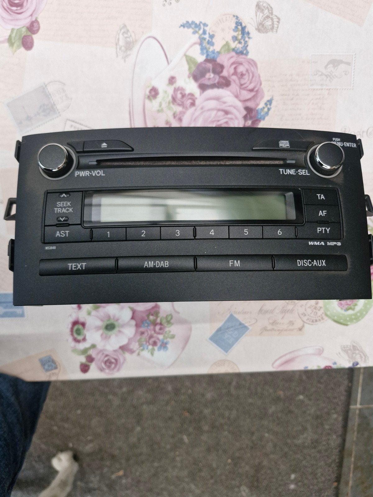 Toyota Auris Autoradio - Origineel en Goede Staat, Auto diversen, Ophalen, Gebruikt