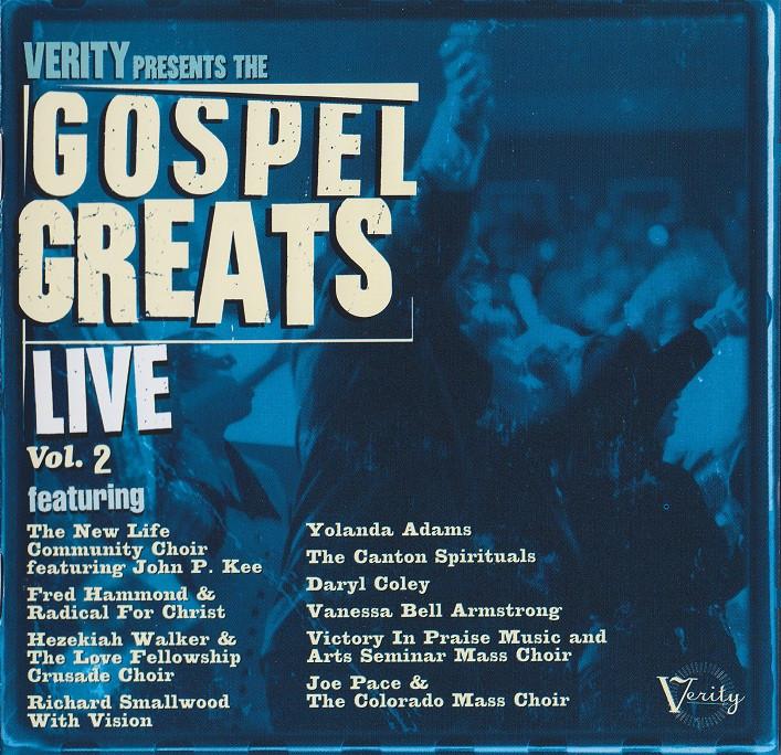 SALE-> CD VARIOUS - Live - Gospel Greats Vol.2 >FOLIE, Verzenden, Nieuw in verpakking, Gospel