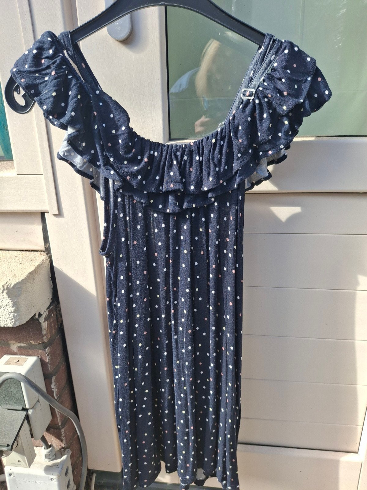 Damestop donkerblauw maat L van C&A, Kleding | Dames, Ophalen of Verzenden, Zo goed als nieuw, Maat 38/40 (M), Blauw